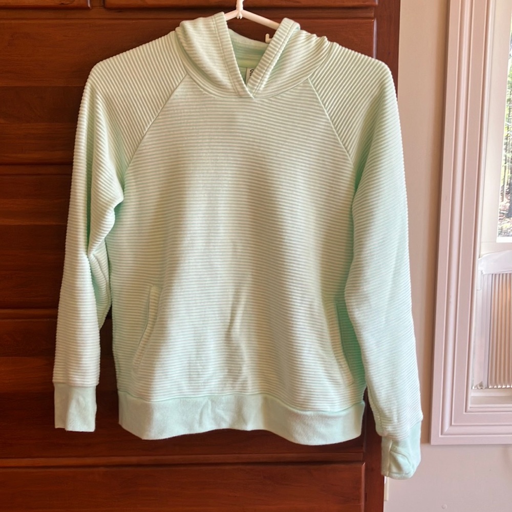 Girls light green athleta girl hoodie size xxl